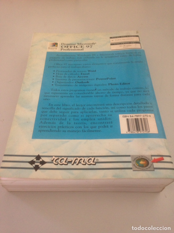 Libros de segunda mano: microsoft office profesional rama francisco pascual 1997 - Foto 3