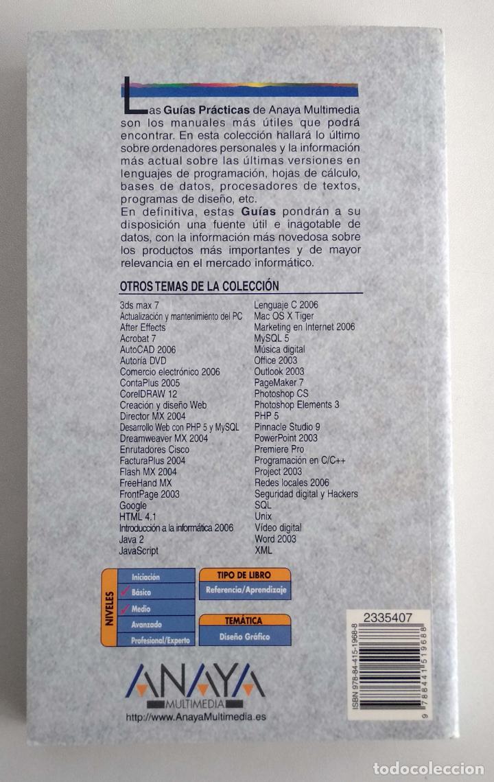 Libros de segunda mano: Photoshop CS2. Nicol&aacute;s S&aacute;nchez-Biezma. Gu&iacute;a Pr&aacute;ctica - Foto 3