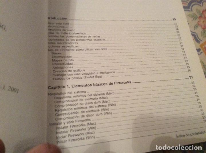 Libros de segunda mano: Fireworks 4 Sandee Cohen  incluye cd rom - Foto 2