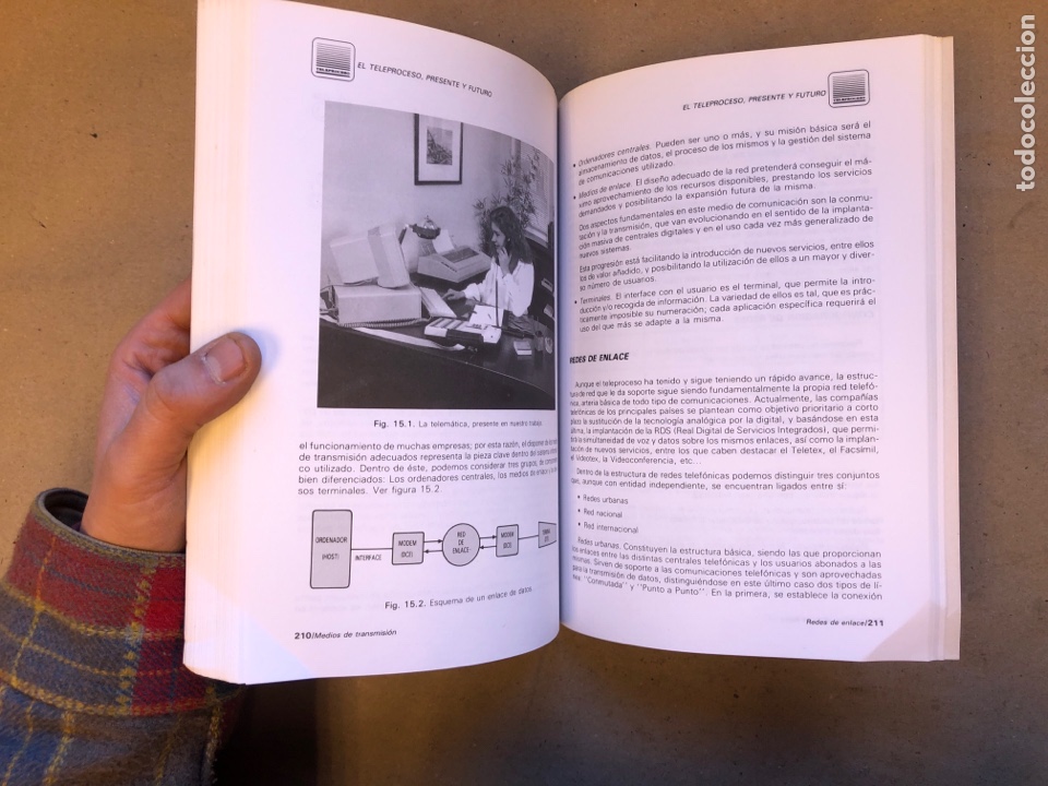 Libros de segunda mano: COMUNINACIONES (INTERFACES, MODEMS, PROTOCOLOS, REDES Y NORMAS). JOS&Eacute; M&ordf; HUIDOBRO.ED. PARANINFO 1990 - Foto 7