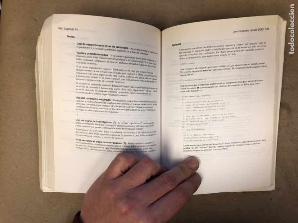 Libros de segunda mano: MICROSOFT MS-DOS. INTRODUCCI&Oacute;N, MANUAL DEL USUARIO Y REFERENCIA. SISTEMA OPERA MS-DOS VERSI&Oacute;N 5.0 - Foto 5