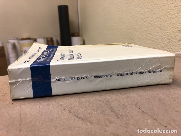 Libros de segunda mano: MICROSOFT MS-DOS. INTRODUCCI&Oacute;N, MANUAL DEL USUARIO Y REFERENCIA. SISTEMA OPERA MS-DOS VERSI&Oacute;N 5.0 - Foto 7