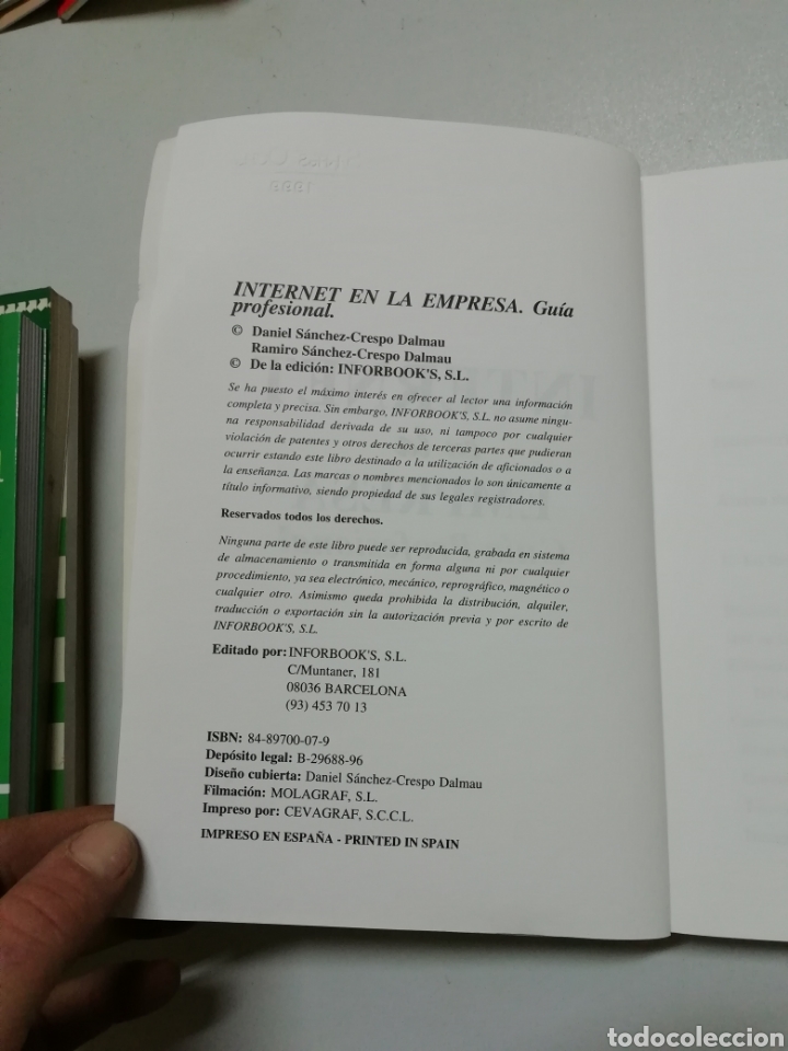 Libros de segunda mano: Internet en la empresa. - Foto 2