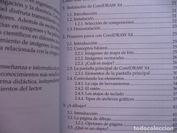 Libros de segunda mano: CorelDRAW X4 - PAZ GALLARDO Y ABEL FRANCISCO - ANAYA MULTIMEDIA - Foto 2