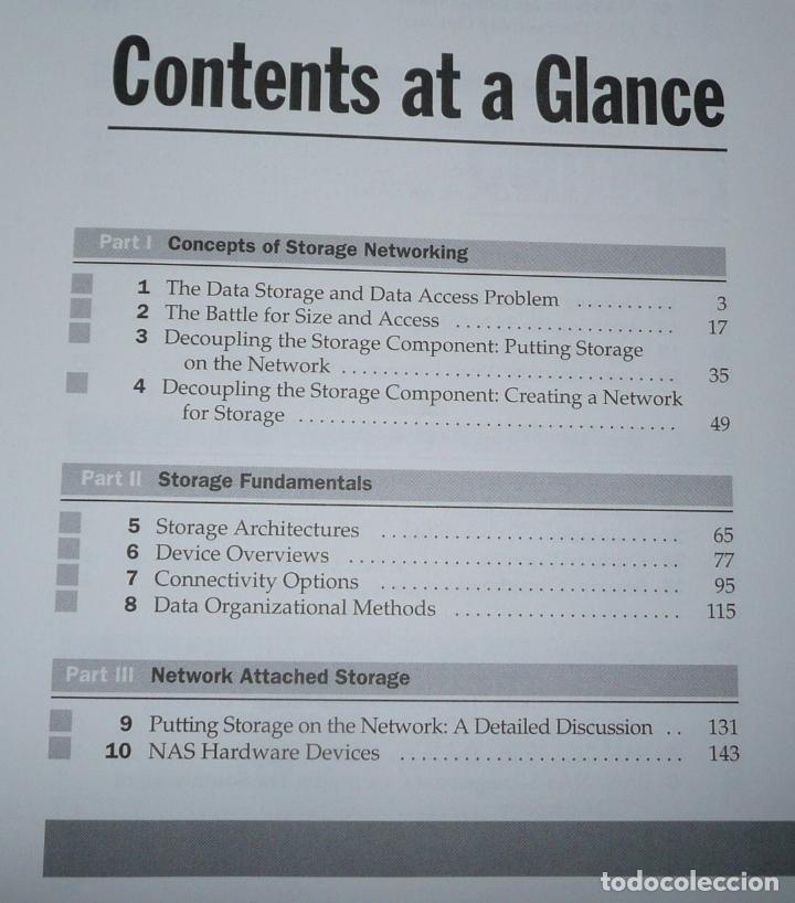 Libros de segunda mano: The Complete Reference. Storage Networks - Robert Spalding (McGraw-Hill, Osborne, 2003) - Foto 3