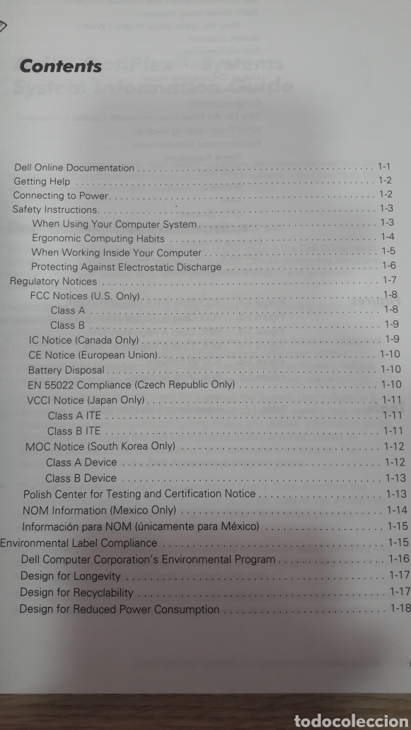 Libros de segunda mano: Dell guia informacion del sistema 1999 - Foto 2