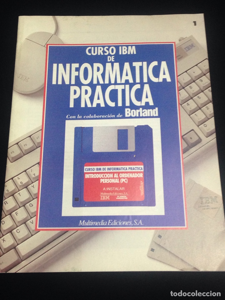 Libros de segunda mano: Curso IBM informatica practica 1,sin disquete. - Foto 1