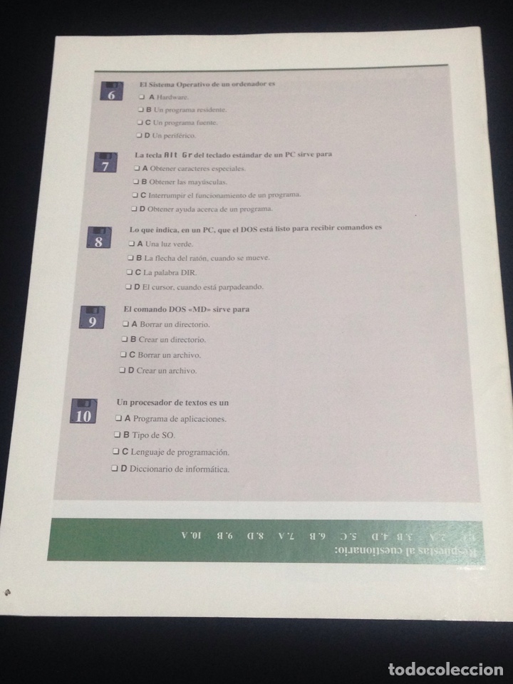 Libros de segunda mano: Curso IBM informatica practica 1,sin disquete. - Foto 3