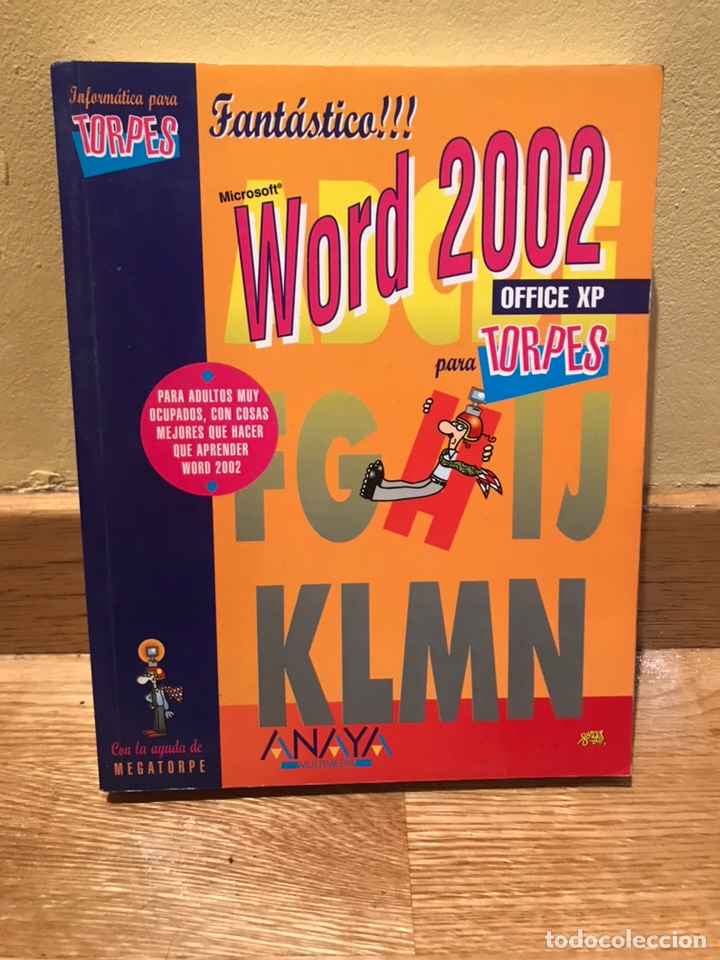 Libros de segunda mano: Inform&aacute;tica para torpes Word 2002 office XP - Foto 1