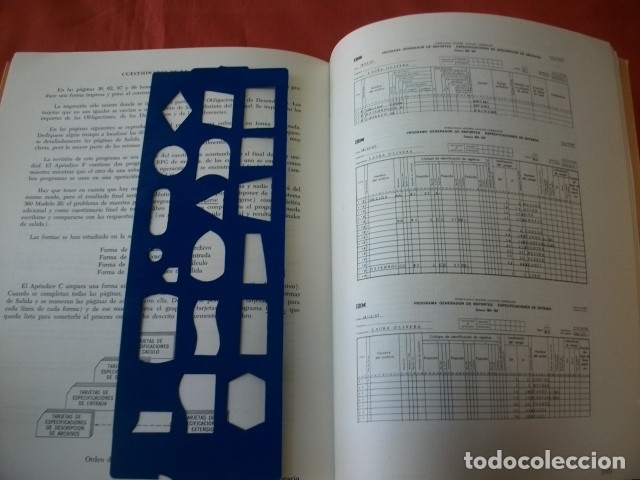 Libros de segunda mano: PROGRAMACI&Oacute;N RPG DEL SISTEMA IBM 360/20 - JAMES A. SAXON - Foto 4