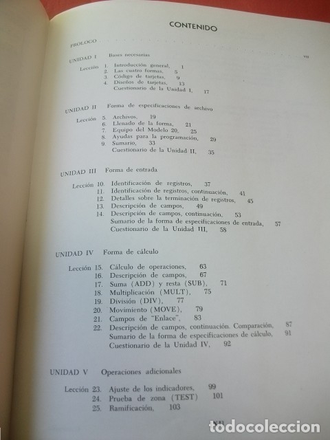 Libros de segunda mano: PROGRAMACI&Oacute;N RPG DEL SISTEMA IBM 360/20 - JAMES A. SAXON - Foto 5