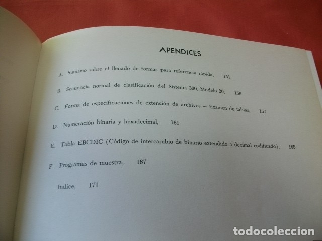 Libros de segunda mano: PROGRAMACI&Oacute;N RPG DEL SISTEMA IBM 360/20 - JAMES A. SAXON - Foto 7