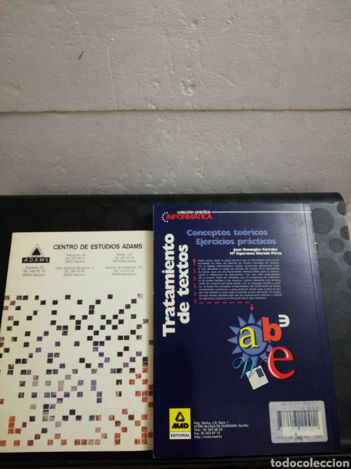 Libros de segunda mano: Conceptos te&oacute;ricos ejercicios pr&aacute;cticos tratamiento de textos ,editorial MAD - Foto 2
