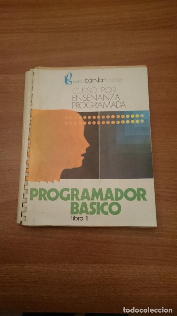 Libros de segunda mano: CURSO DE PROGRAMADOR BASICO LENGUAJE DE PROGRAMACI&Oacute;N COBO - Foto 1
