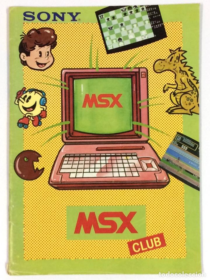 Libros de segunda mano: REVISTA MSX CLUB SONY - Foto 1