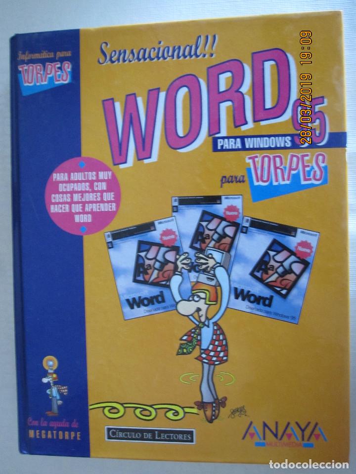 Libros de segunda mano: Sensascional Word para Windows 95 para torpes. - Foto 1