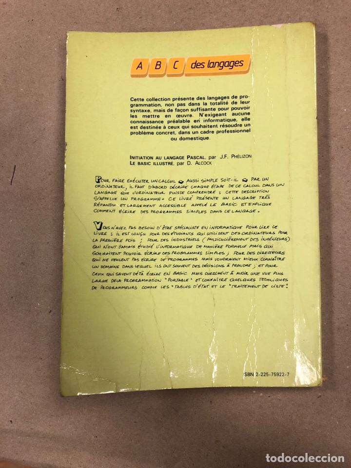 Libros de segunda mano: LE BASIC ILLUSTRE. DONALD ALCOCK. MASSON EDITEUR 1981. EN FRANC&Eacute;S. - Foto 7