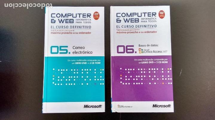 Libros de segunda mano: COMPUTER & WEB. INFORM&Aacute;TICA PARA TODOS. EL CURSO DEFINITIVO. MICROSOFT - EL MUNDO. 2008 (11 TOMOS) - Foto 5