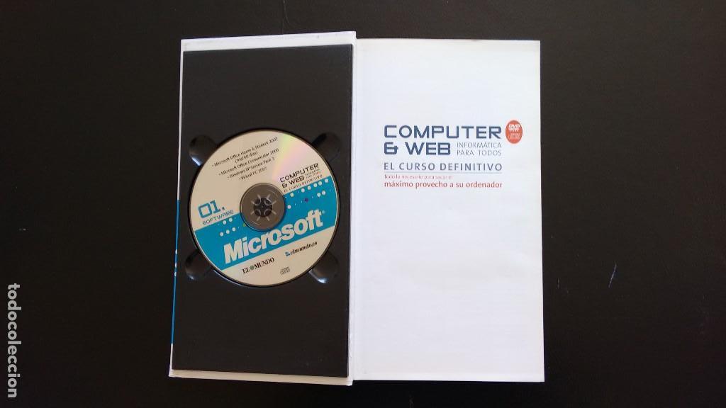Libros de segunda mano: COMPUTER & WEB. INFORM&Aacute;TICA PARA TODOS. EL CURSO DEFINITIVO. MICROSOFT - EL MUNDO. 2008 (11 TOMOS) - Foto 9
