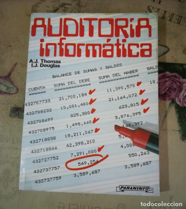 Libros de segunda mano: Auditor&iacute;a inform&aacute;tica - A.J. Thomas / I.J. Douglas - Foto 1