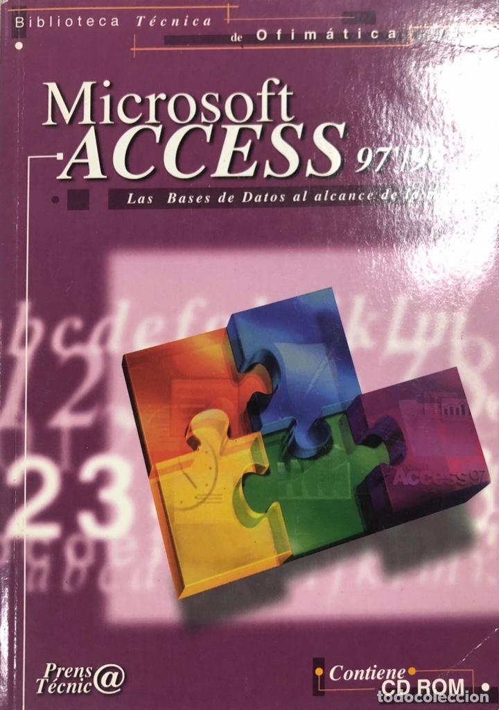 Libros de segunda mano: MICROSOFT ACCESS 97/98 SIN CD ROOM. PAGS 182. ESPA&Ntilde;A 1998. - Foto 1