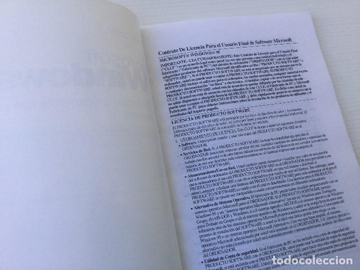 Libros de segunda mano: Introducci&oacute;n Microsoft Windows 95 &ndash; Certificado de Autenticidad - Foto 4
