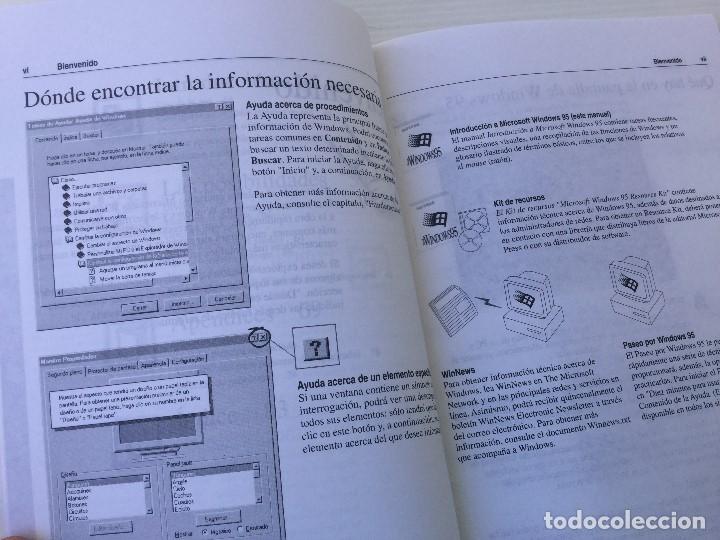Libros de segunda mano: Introducci&oacute;n Microsoft Windows 95 &ndash; Certificado de Autenticidad - Foto 9