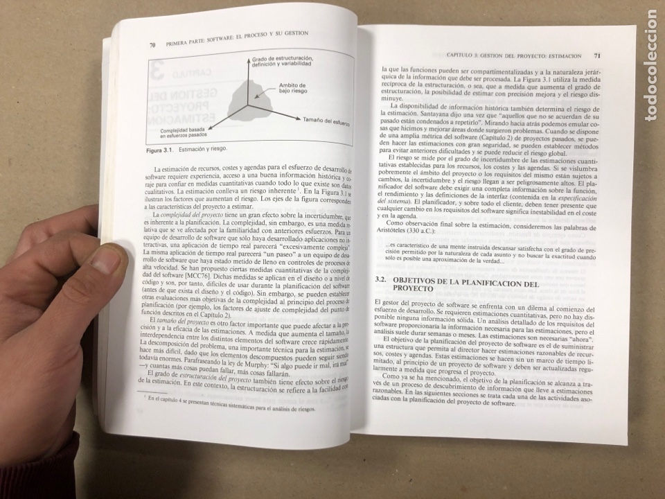 Libros de segunda mano: INGENIER&Iacute;A DEL SOFTWARE (UN ENFOQUE PR&Aacute;CTICO). ROGER S. PRESSMAN. ED. MCGRAWHILL 1993. - Foto 4