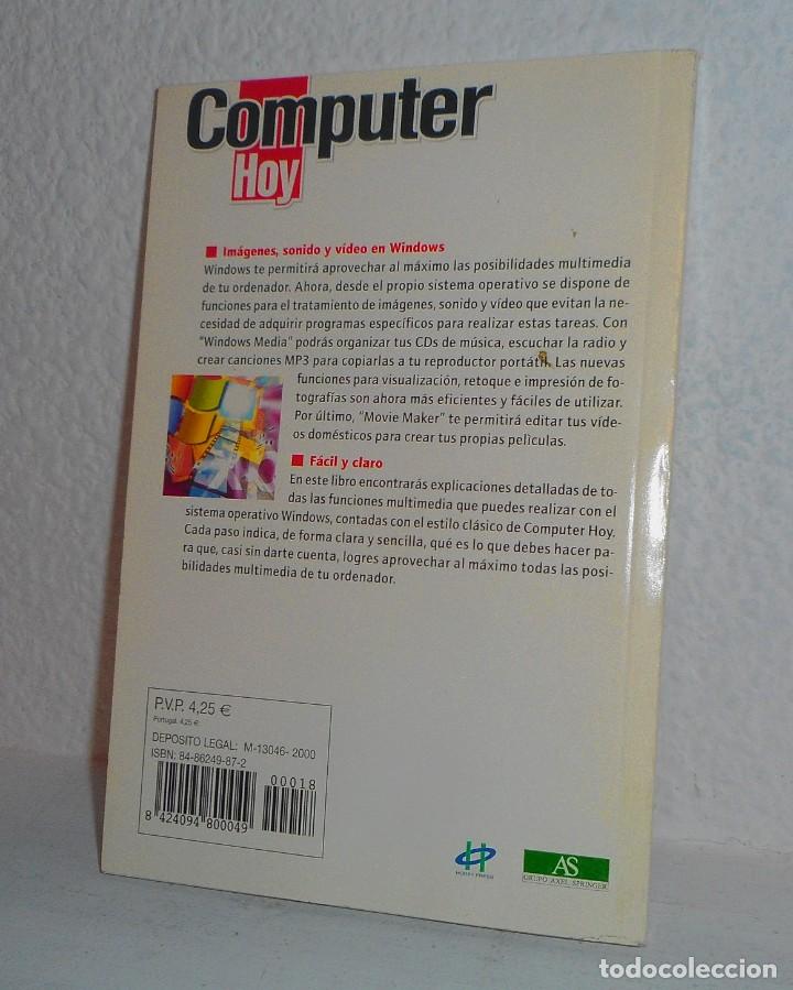 Libros de segunda mano: COMPUTER HOY IMAGEN Y SONIDO EDICIONES HOBBY PRESS 2001 - Foto 2