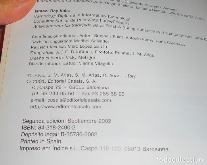 Libros de segunda mano: INFORM&Aacute;TICA MILLENNIUM BACHILLERATO EDITORIAL CASALS 2001 + CD ROM - Foto 3