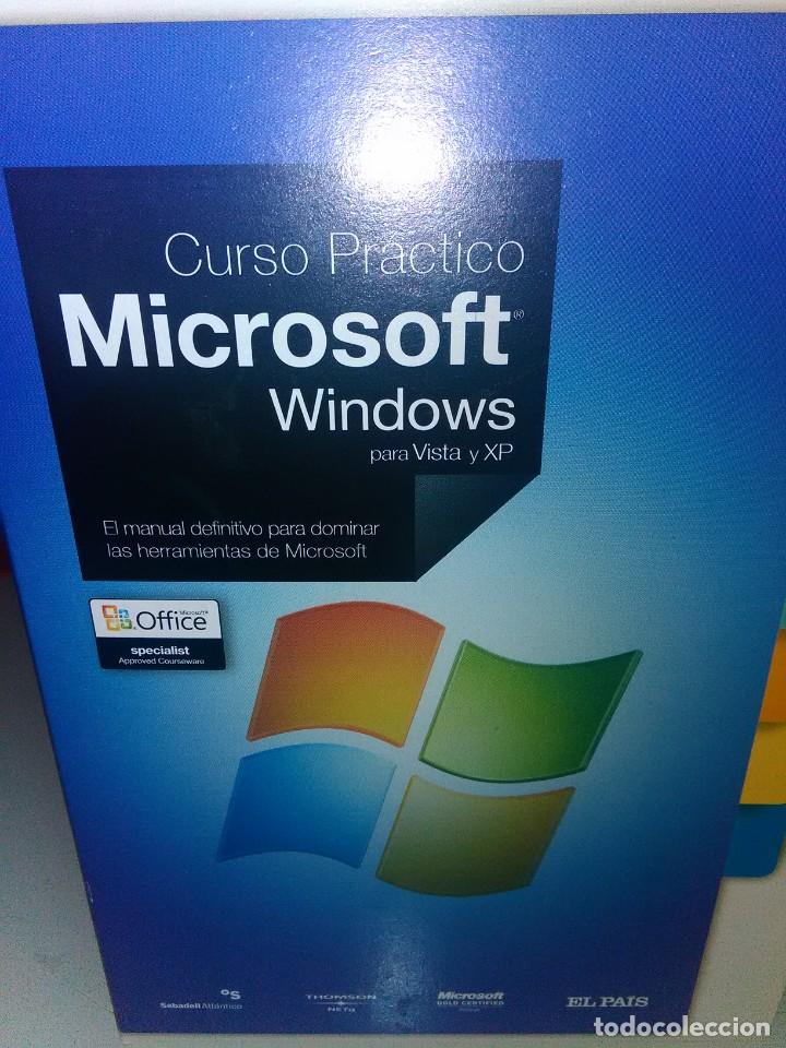 Libros de segunda mano: CURSO PRACTICO MICROSOFT WINDOWS -- 20 CD Y CUADERNILLO- CAJA - Foto 1
