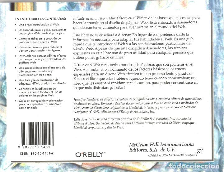 Libros de segunda mano: Dise&ntilde;o en la web. Mc GrawHill. 1997 - Foto 2
