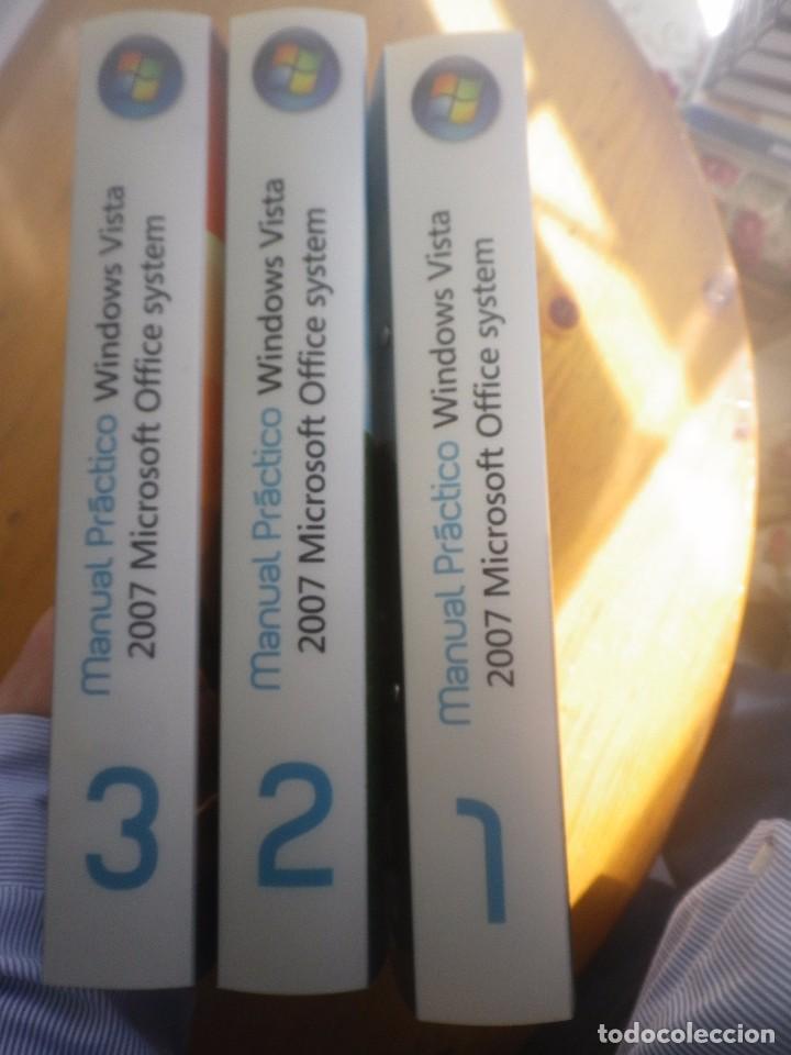 Libros de segunda mano: MANUAL PRACTICO WINDOWS VISTA 2007 MICROSOFT OFFICE SYSTEM 3 TOMOS - Foto 1