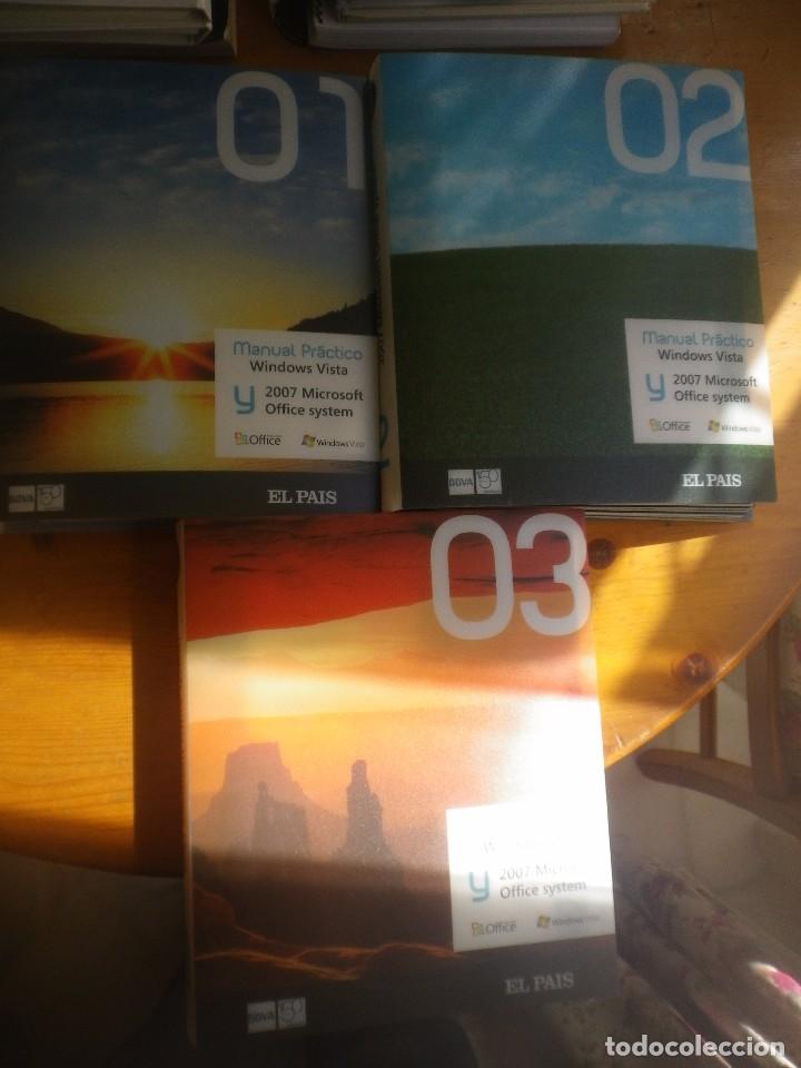 Libros de segunda mano: MANUAL PRACTICO WINDOWS VISTA 2007 MICROSOFT OFFICE SYSTEM 3 TOMOS - Foto 2
