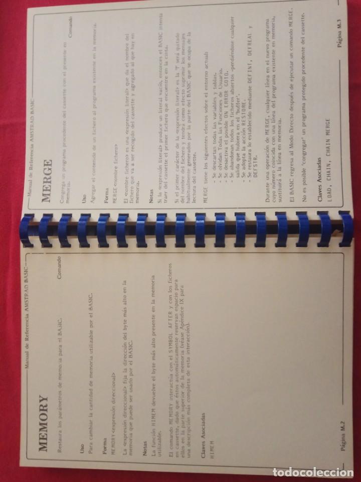 Libros de segunda mano: AMSTRAD CPC 464 MANUAL REFERENCIA BASIC PARA PROGRAMADOR. - Foto 3