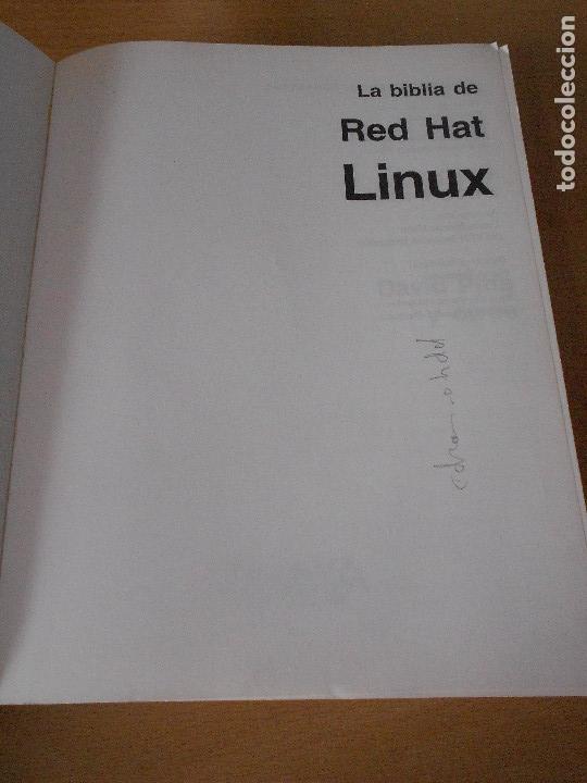 Libros de segunda mano: LA BIBLIA DE RED-HAT LINUX - Foto 2