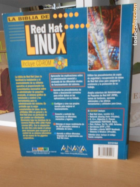 Libros de segunda mano: LA BIBLIA DE RED-HAT LINUX - Foto 4