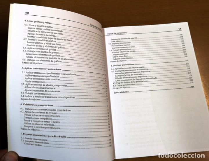 Libros de segunda mano: GU&Iacute;A DE ESTUDIO MOS 2010 PARA MICROSOFT POWERPOINT-MICROSOFT IT ACADEMY PROGRAM MEMBER-Ed.ANAYA - Foto 4