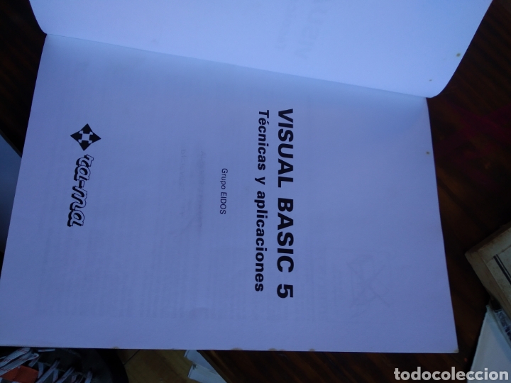 Libros de segunda mano: VISUAL BASIC 5. T&Eacute;CNICAS Y APLICACIONES. GRUPO EIDOS #0105 - Foto 2