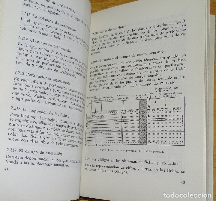 Libros de segunda mano: Proceso electr&oacute;nico de datos y t&eacute;cnica de tarjetas perforadas. Rolf Vieweg. - Foto 2