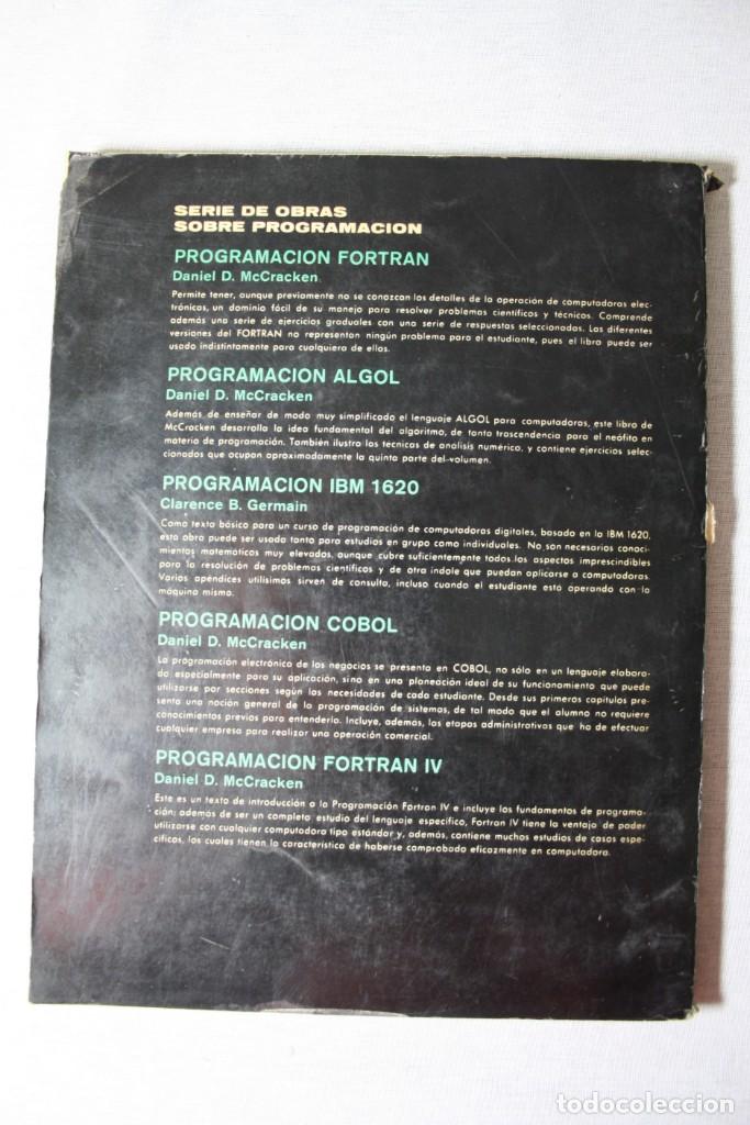 Libros de segunda mano: PROGRAMACI&Oacute;N FORTRAN IV - Foto 2