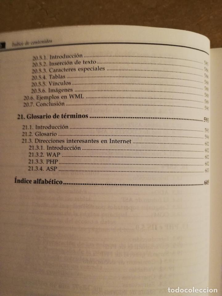 Libros de segunda mano: PROGRAMACI&Oacute;N CON ASP 3 (JORGE SERRANO P&Eacute;REZ) NO INCLUYE CD - Foto 16