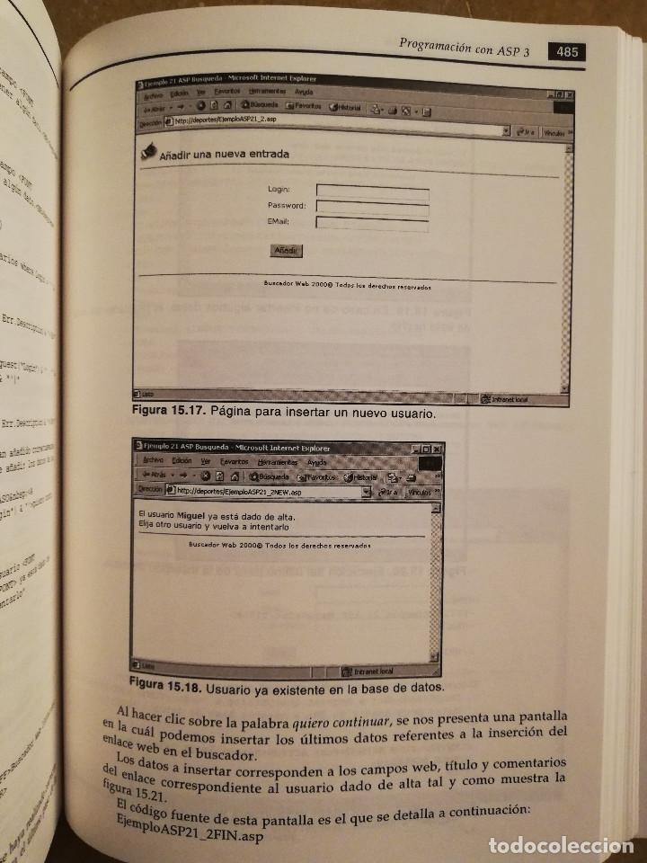 Libros de segunda mano: PROGRAMACI&Oacute;N CON ASP 3 (JORGE SERRANO P&Eacute;REZ) NO INCLUYE CD - Foto 17