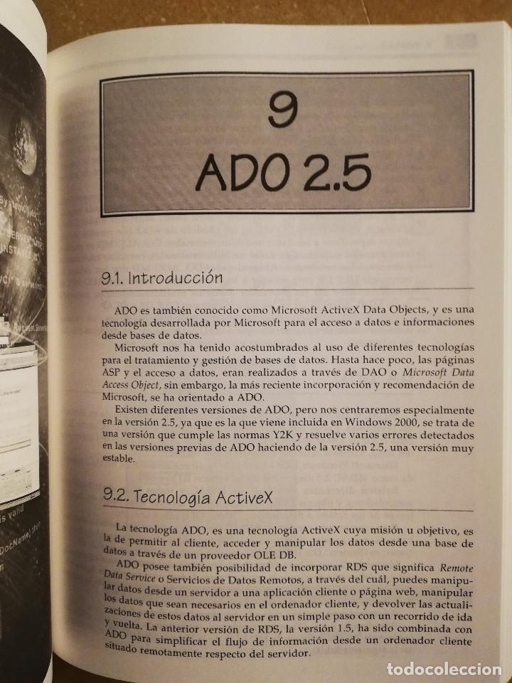 Libros de segunda mano: PROGRAMACI&Oacute;N CON ASP 3 (JORGE SERRANO P&Eacute;REZ) NO INCLUYE CD - Foto 19