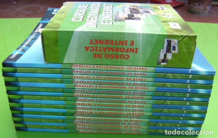 Libros de segunda mano: Curso de Informatica e Internet - 17 libros + 17 CDs - Foto 1