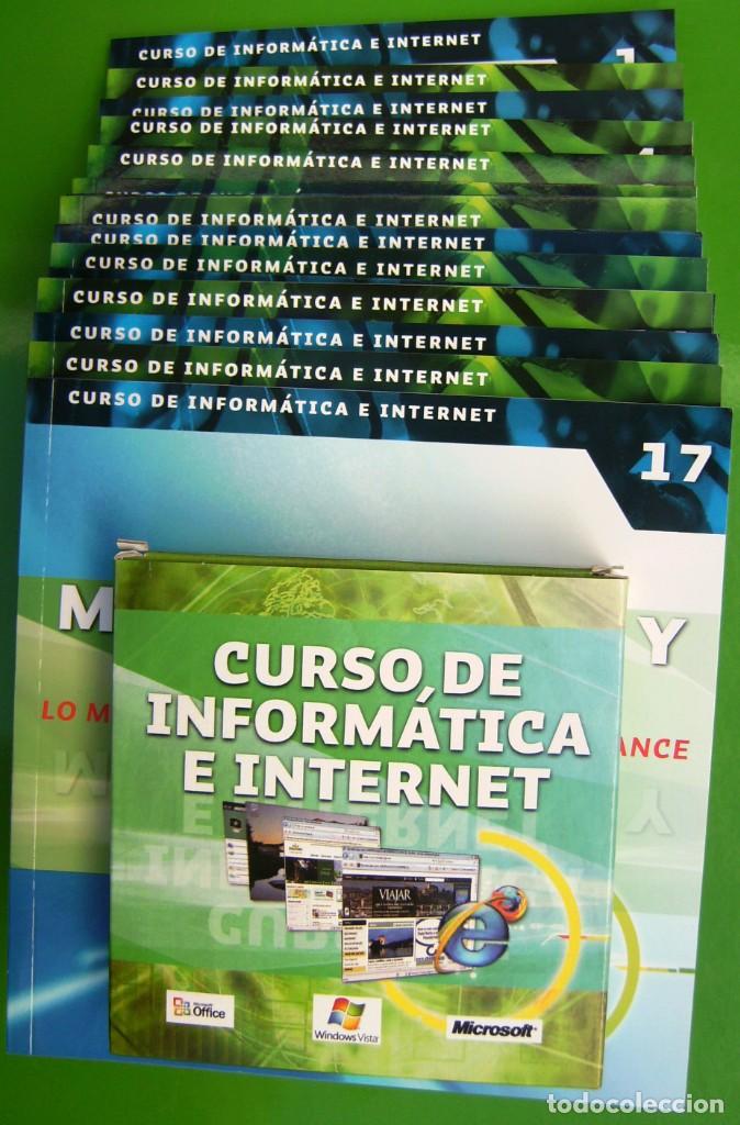 Libros de segunda mano: Curso de Informatica e Internet - 17 libros + 17 CDs - Foto 5