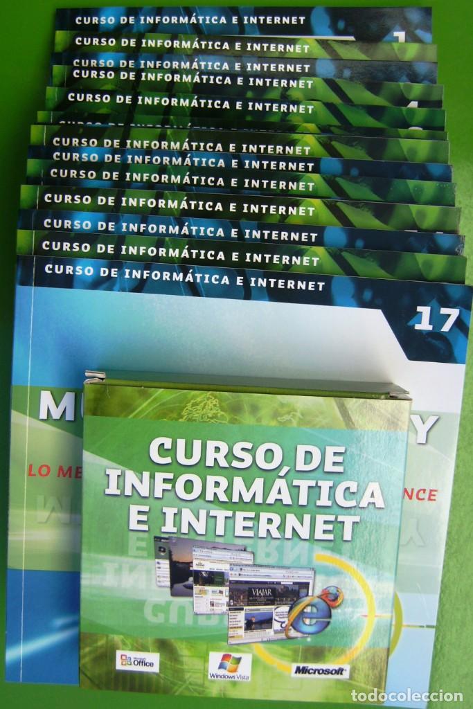 Libros de segunda mano: Curso de Informatica e Internet - 17 libros + 17 CDs - Foto 6
