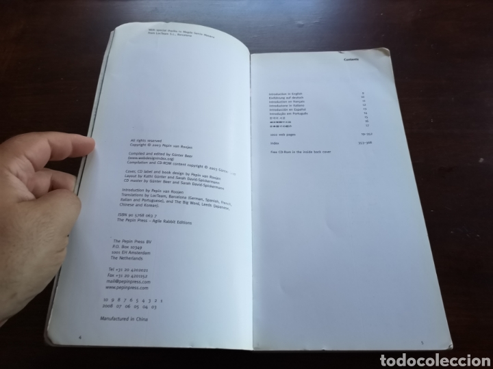 Libros de segunda mano: Web Design index 4 the pepin press - Foto 7