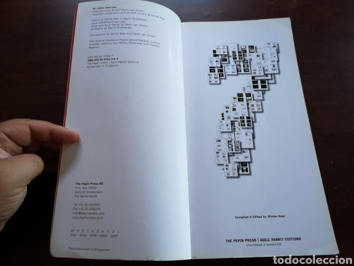 Libros de segunda mano: Web design index 7 the pepin press - Foto 7