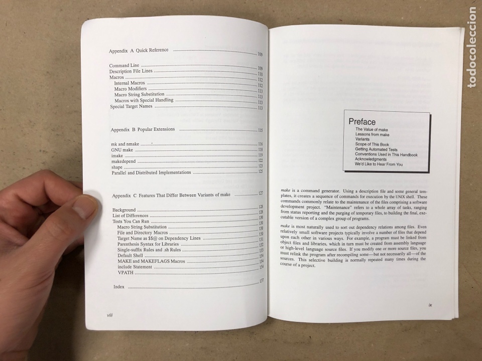 Libros de segunda mano: MANAGING PROJECTS WITH MAKE. ANDREW ORAM & STEVE TALBOTT. C PROGRAMING UTILITY. ED. O&rsquo;REILLY - Foto 5